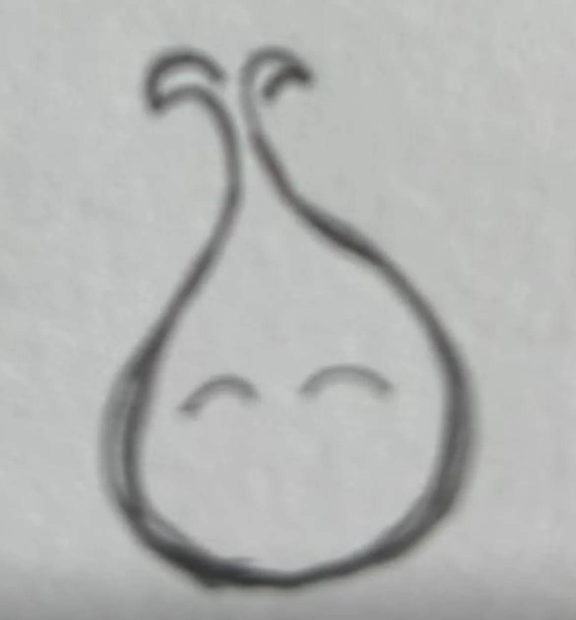 The original bulb logo drawing