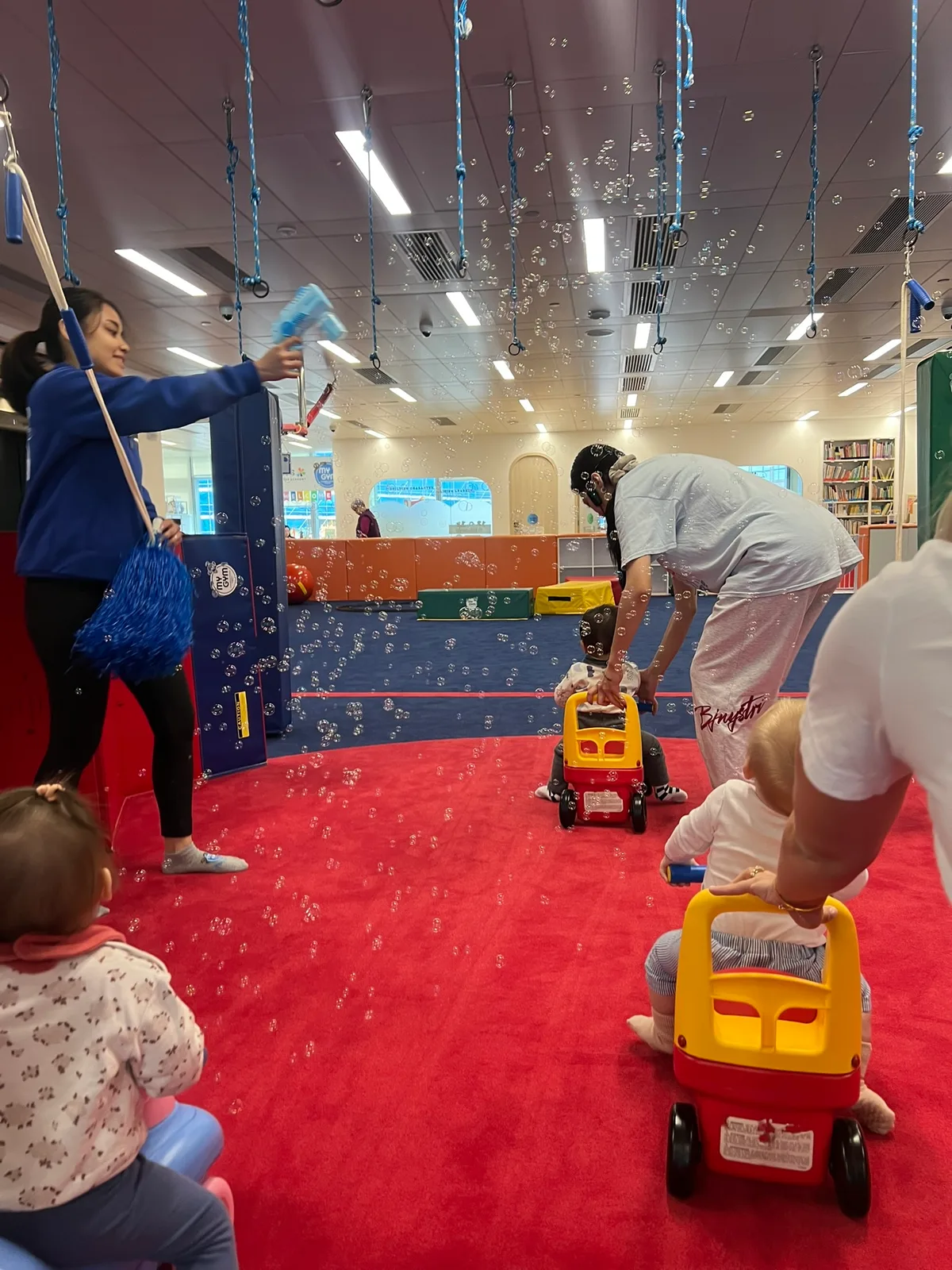 A moment from our family’s class visits